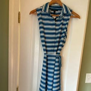 Banana Republic Belted Sleeveless Swing Dress, Women’s Size 4